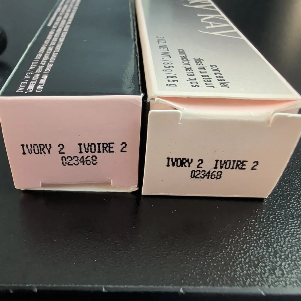 Lot of 2 Mary Kay Concealer 023468 Ivory 2 Ivoire 2 Full Size 0.3 oz 8.5g New